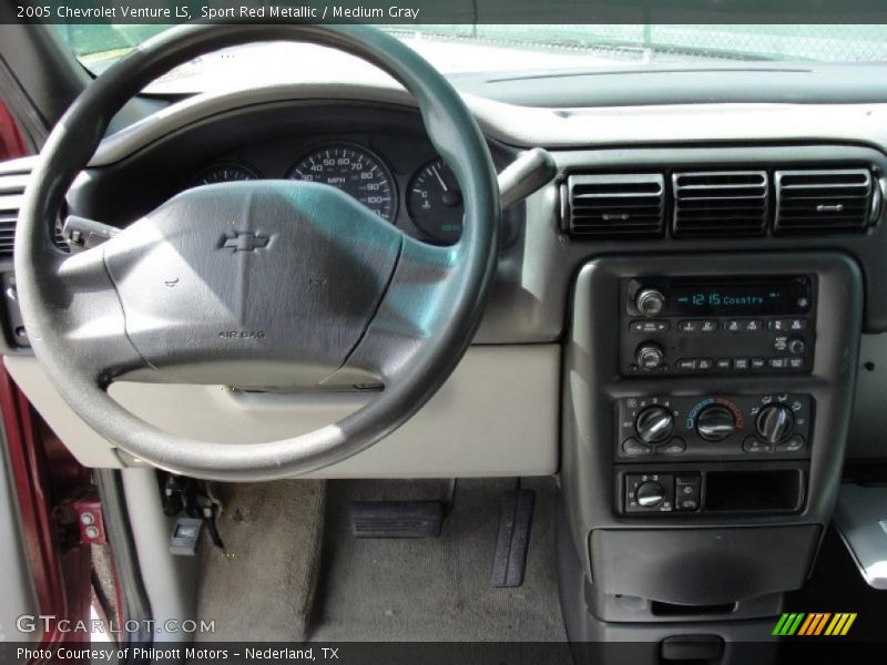 Dashboard of 2005 Venture LS