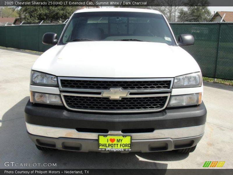 Summit White / Dark Charcoal 2005 Chevrolet Silverado 2500HD LT Extended Cab