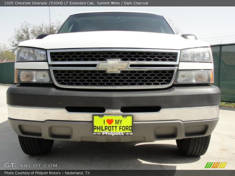 Summit White / Dark Charcoal 2005 Chevrolet Silverado 2500HD LT Extended Cab