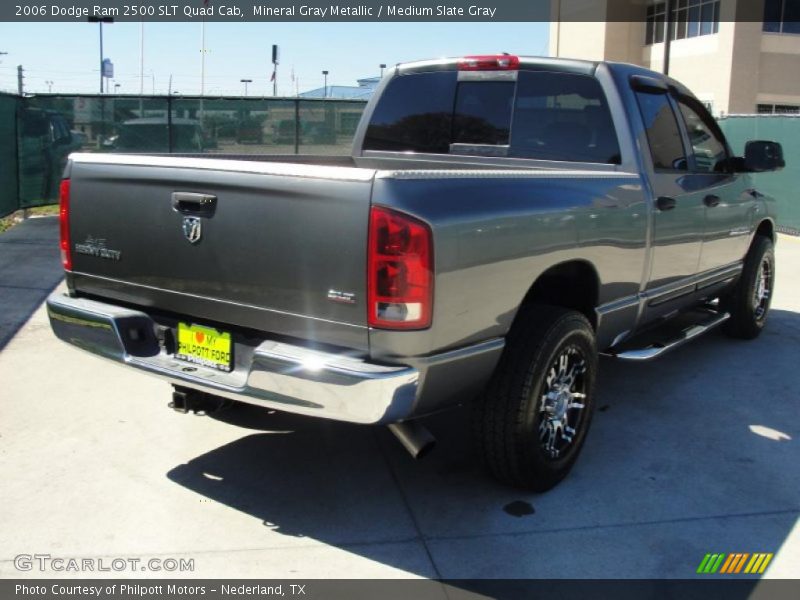 Mineral Gray Metallic / Medium Slate Gray 2006 Dodge Ram 2500 SLT Quad Cab