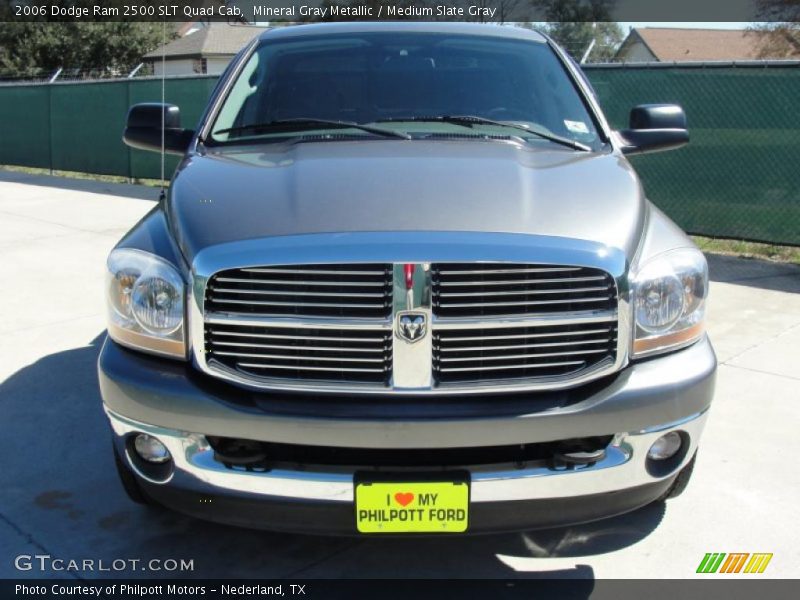 Mineral Gray Metallic / Medium Slate Gray 2006 Dodge Ram 2500 SLT Quad Cab