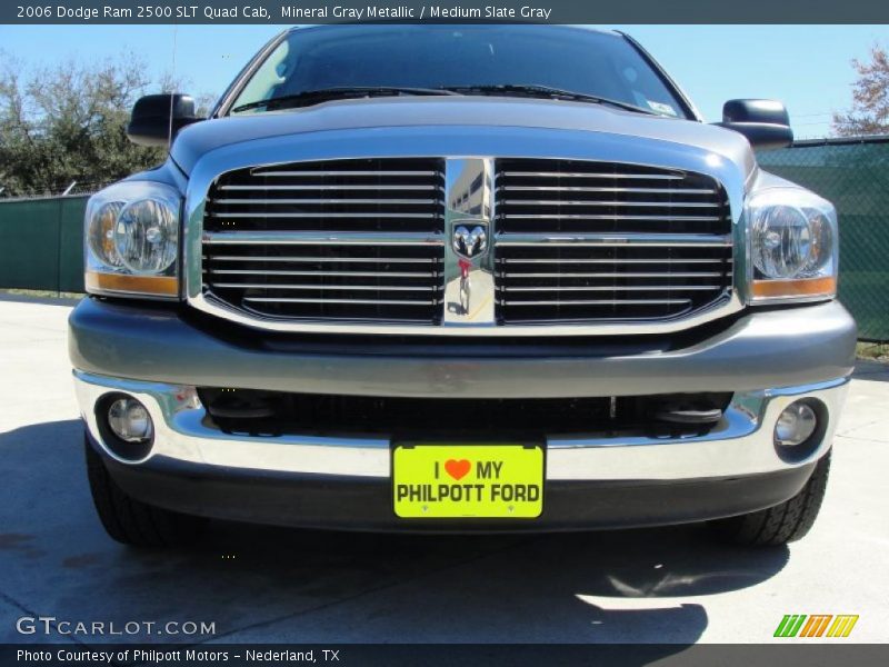 Mineral Gray Metallic / Medium Slate Gray 2006 Dodge Ram 2500 SLT Quad Cab