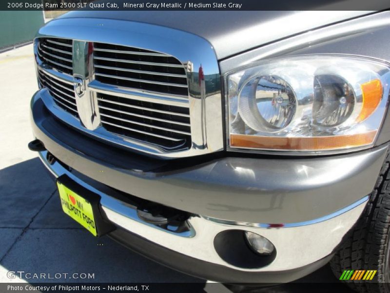Mineral Gray Metallic / Medium Slate Gray 2006 Dodge Ram 2500 SLT Quad Cab