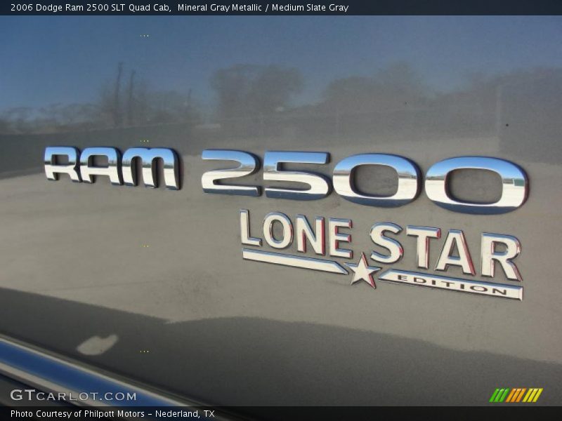Mineral Gray Metallic / Medium Slate Gray 2006 Dodge Ram 2500 SLT Quad Cab