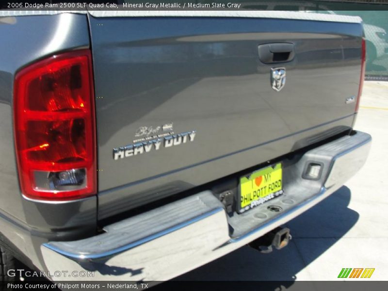 Mineral Gray Metallic / Medium Slate Gray 2006 Dodge Ram 2500 SLT Quad Cab