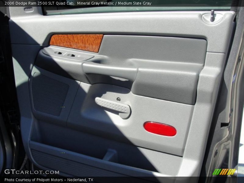 Mineral Gray Metallic / Medium Slate Gray 2006 Dodge Ram 2500 SLT Quad Cab