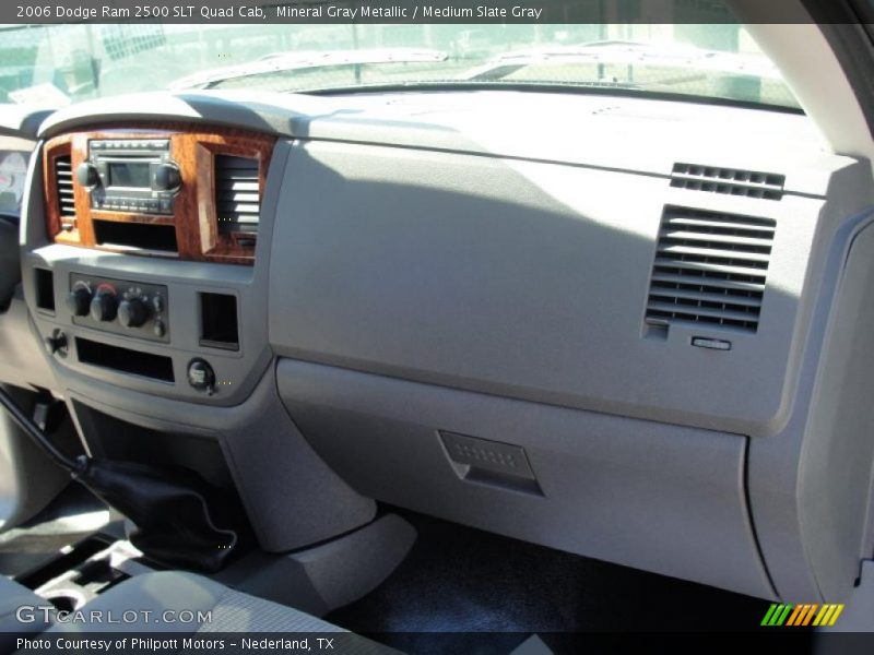 Mineral Gray Metallic / Medium Slate Gray 2006 Dodge Ram 2500 SLT Quad Cab