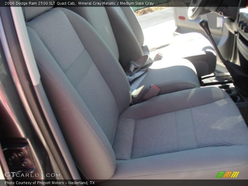 Mineral Gray Metallic / Medium Slate Gray 2006 Dodge Ram 2500 SLT Quad Cab
