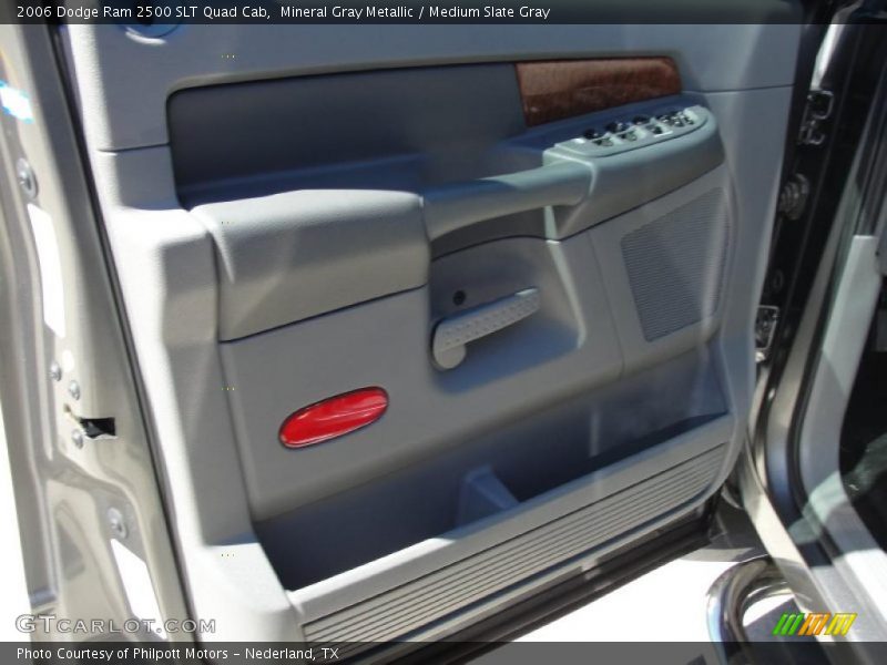 Mineral Gray Metallic / Medium Slate Gray 2006 Dodge Ram 2500 SLT Quad Cab