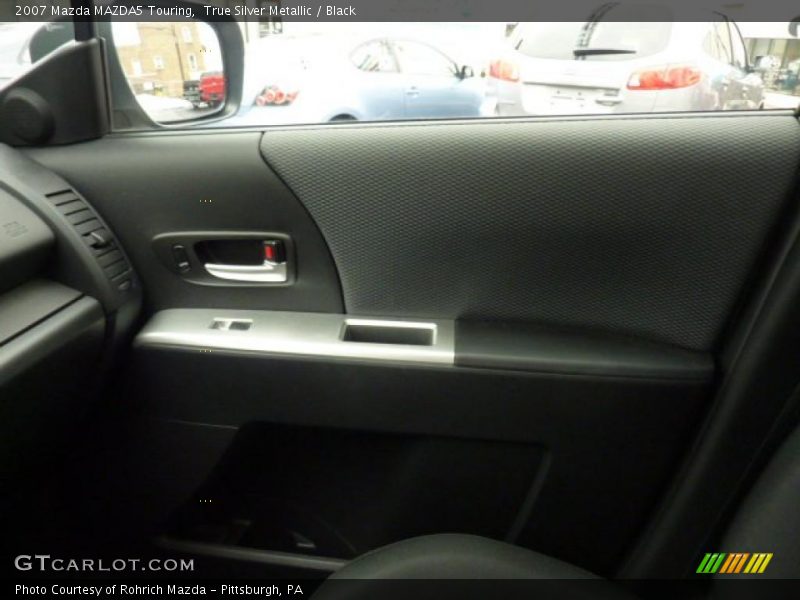 True Silver Metallic / Black 2007 Mazda MAZDA5 Touring