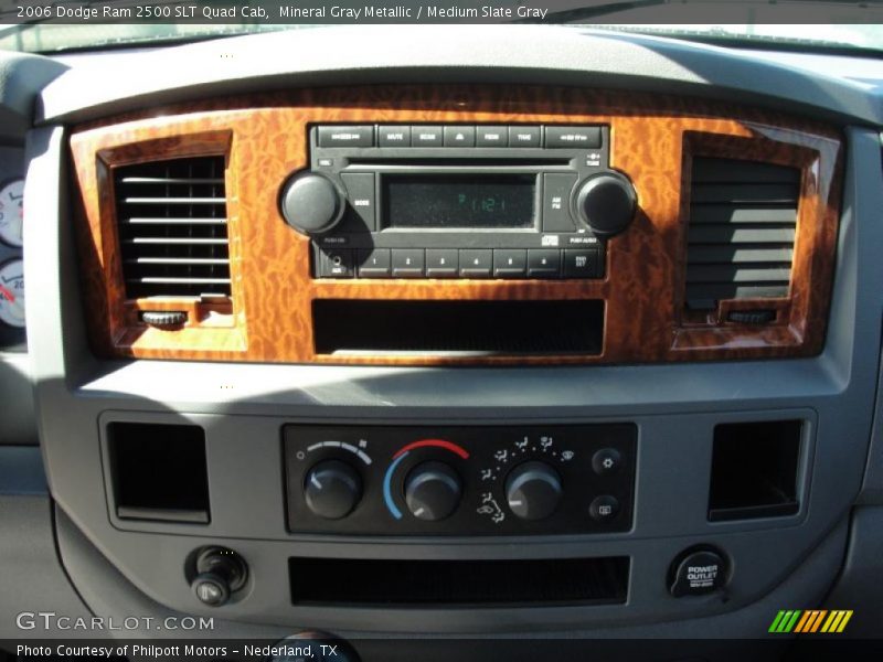 Mineral Gray Metallic / Medium Slate Gray 2006 Dodge Ram 2500 SLT Quad Cab