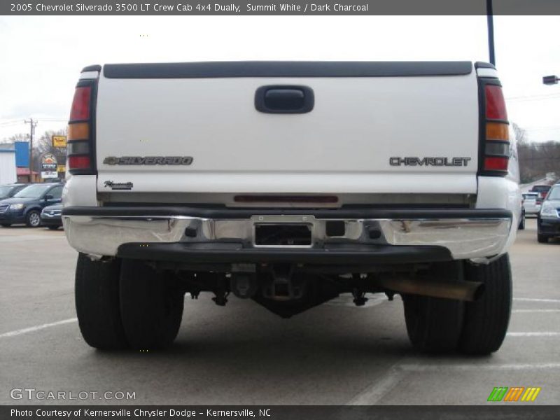 Summit White / Dark Charcoal 2005 Chevrolet Silverado 3500 LT Crew Cab 4x4 Dually