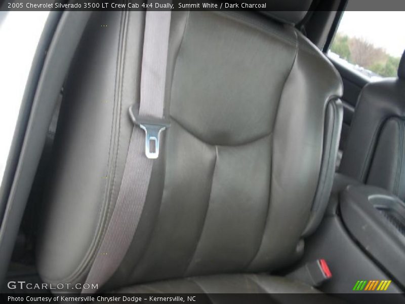 Summit White / Dark Charcoal 2005 Chevrolet Silverado 3500 LT Crew Cab 4x4 Dually