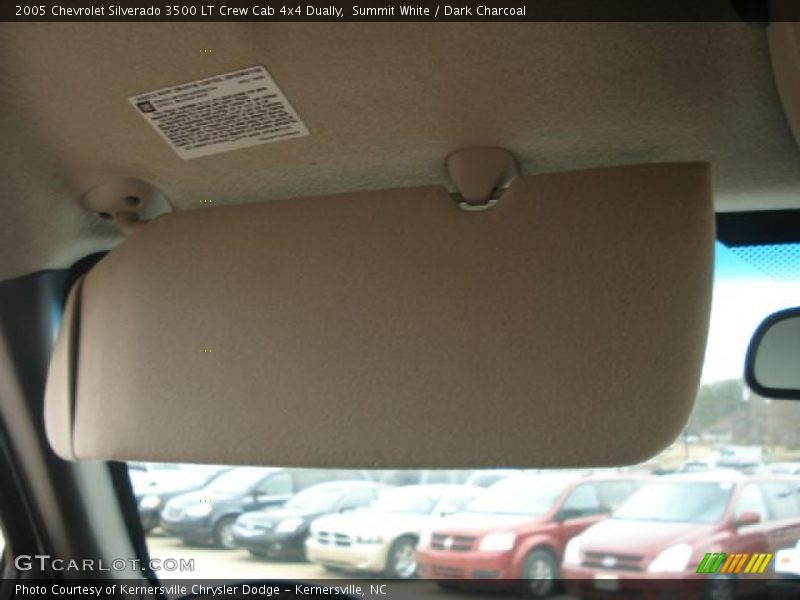 Summit White / Dark Charcoal 2005 Chevrolet Silverado 3500 LT Crew Cab 4x4 Dually