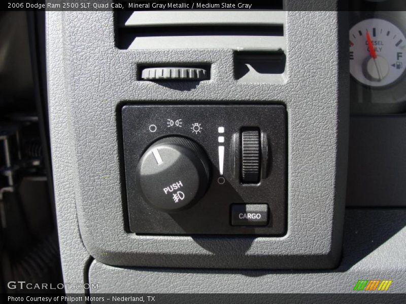 Controls of 2006 Ram 2500 SLT Quad Cab