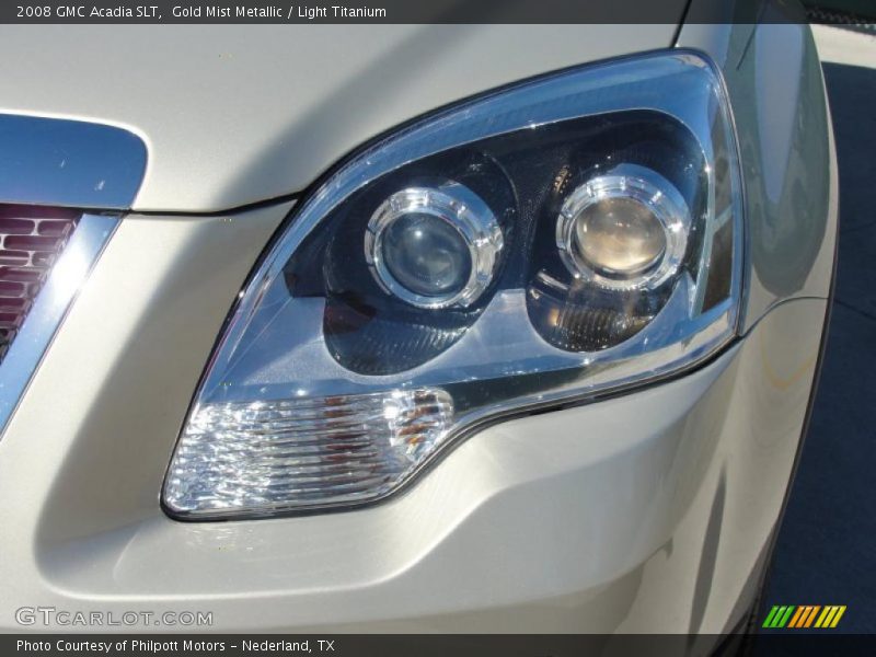 Gold Mist Metallic / Light Titanium 2008 GMC Acadia SLT