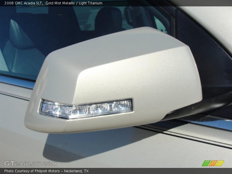 Gold Mist Metallic / Light Titanium 2008 GMC Acadia SLT