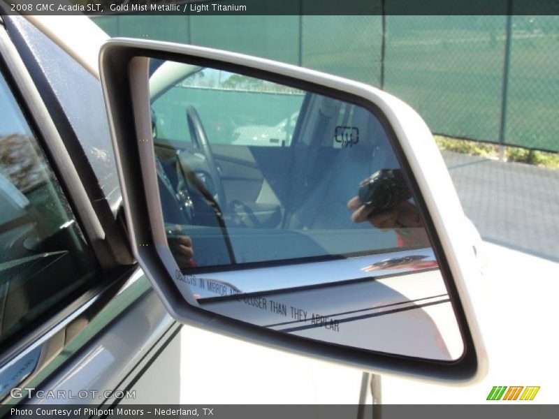 Gold Mist Metallic / Light Titanium 2008 GMC Acadia SLT