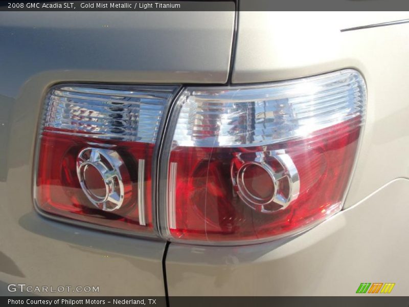 Gold Mist Metallic / Light Titanium 2008 GMC Acadia SLT