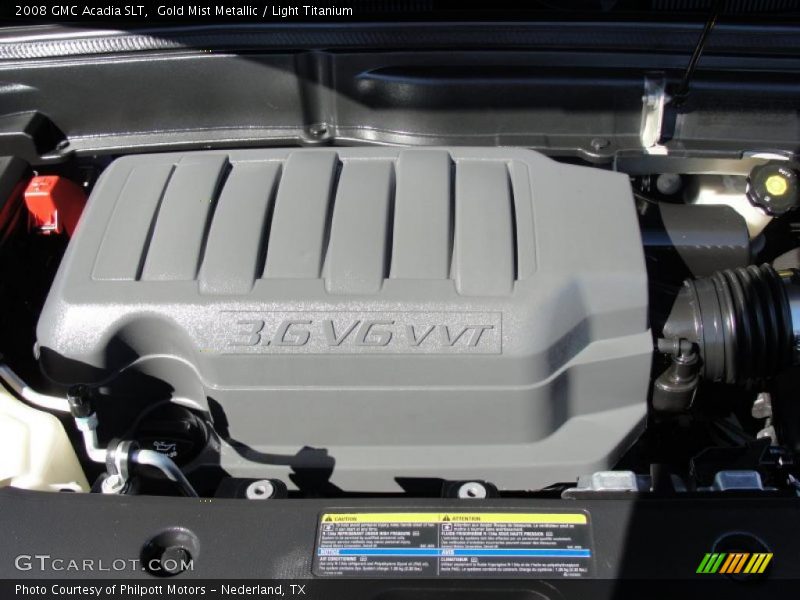 Gold Mist Metallic / Light Titanium 2008 GMC Acadia SLT