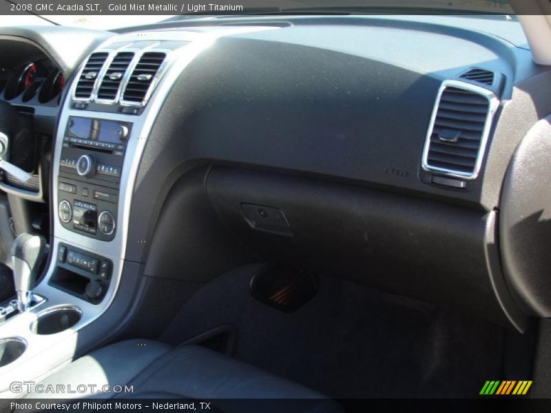 Gold Mist Metallic / Light Titanium 2008 GMC Acadia SLT