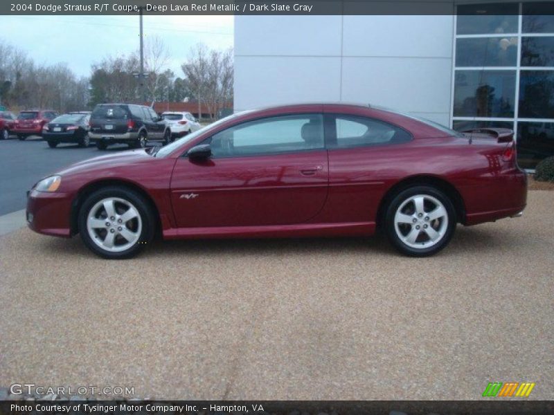  2004 Stratus R/T Coupe Deep Lava Red Metallic