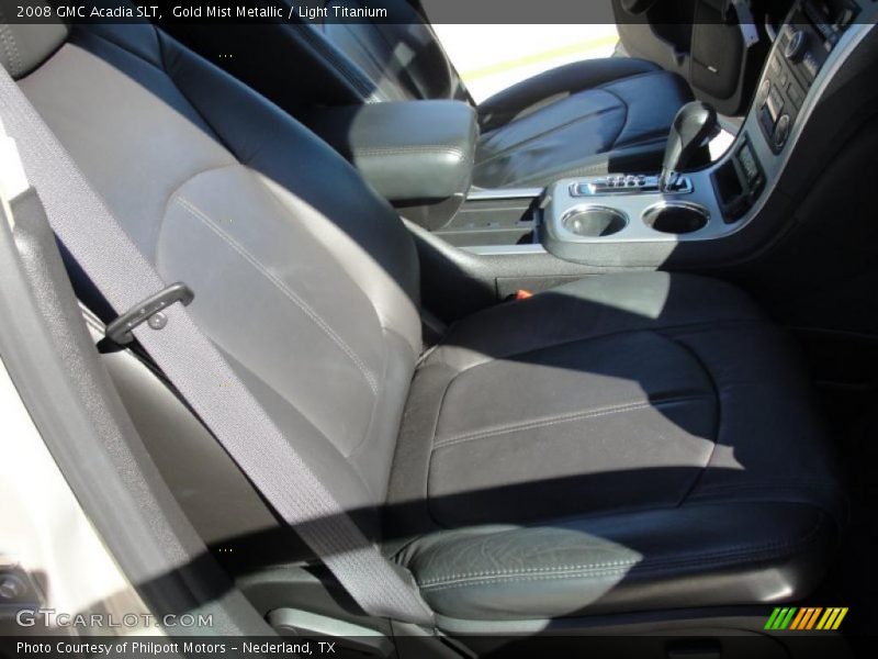Gold Mist Metallic / Light Titanium 2008 GMC Acadia SLT
