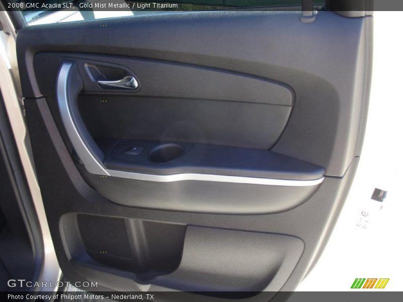 Gold Mist Metallic / Light Titanium 2008 GMC Acadia SLT