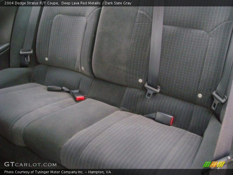  2004 Stratus R/T Coupe Dark Slate Gray Interior