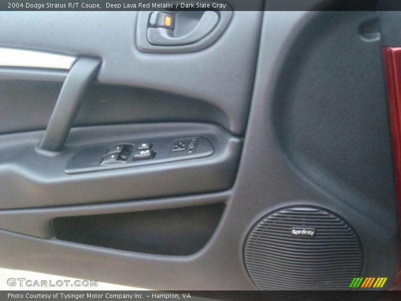 Deep Lava Red Metallic / Dark Slate Gray 2004 Dodge Stratus R/T Coupe