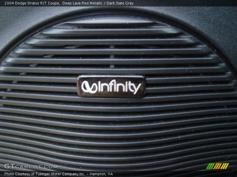 Deep Lava Red Metallic / Dark Slate Gray 2004 Dodge Stratus R/T Coupe