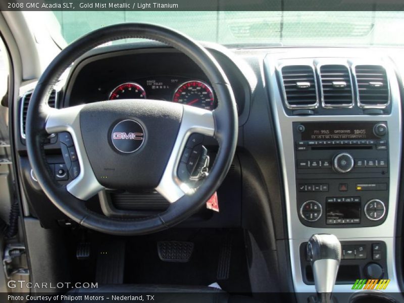 Gold Mist Metallic / Light Titanium 2008 GMC Acadia SLT