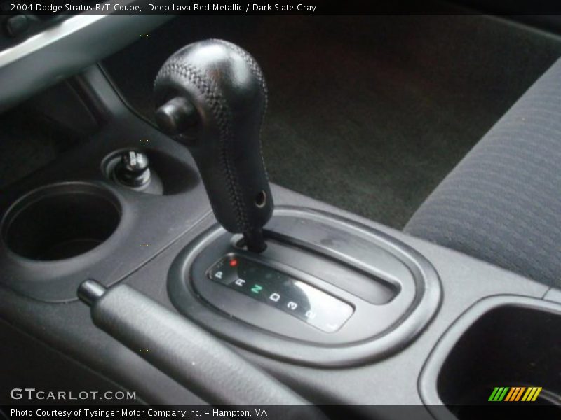 Deep Lava Red Metallic / Dark Slate Gray 2004 Dodge Stratus R/T Coupe