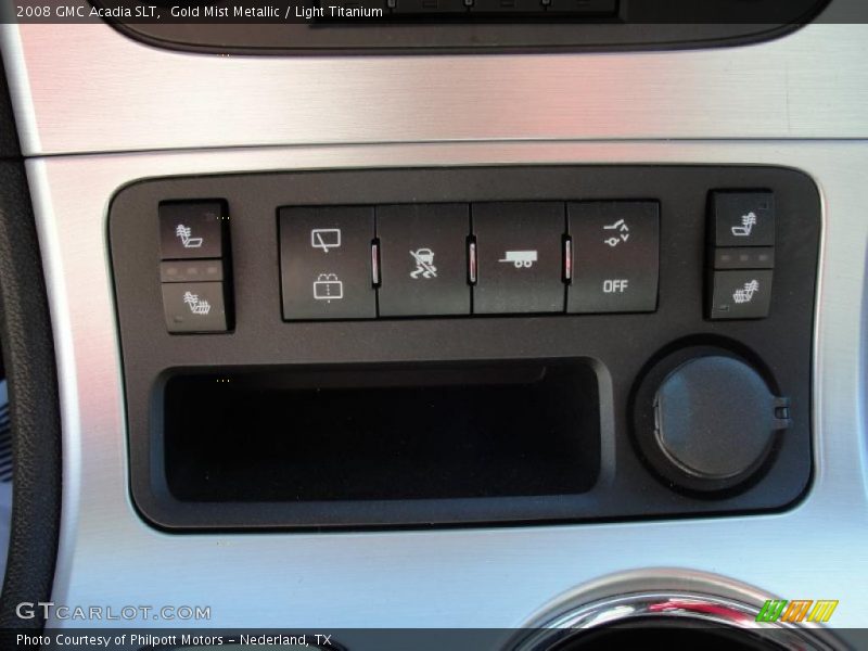 Gold Mist Metallic / Light Titanium 2008 GMC Acadia SLT