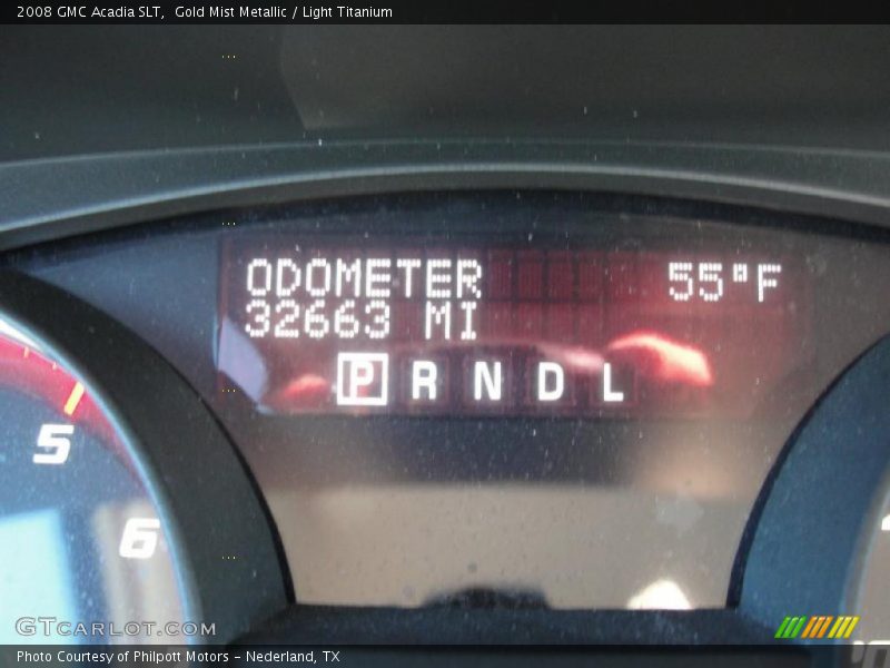 Gold Mist Metallic / Light Titanium 2008 GMC Acadia SLT