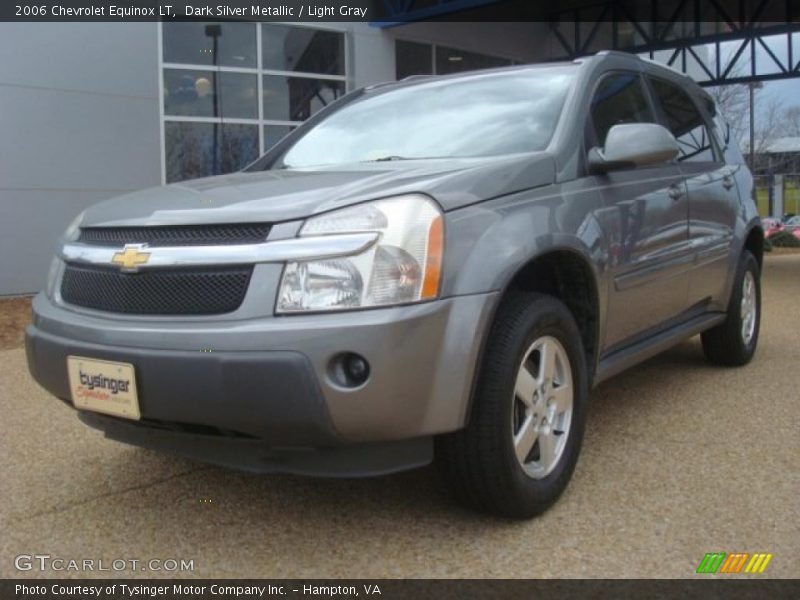 Dark Silver Metallic / Light Gray 2006 Chevrolet Equinox LT
