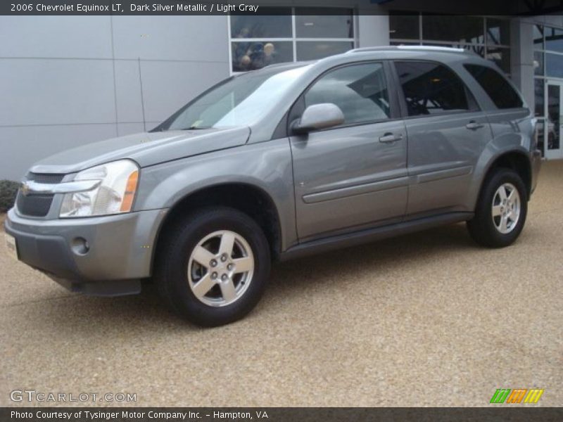 Dark Silver Metallic / Light Gray 2006 Chevrolet Equinox LT