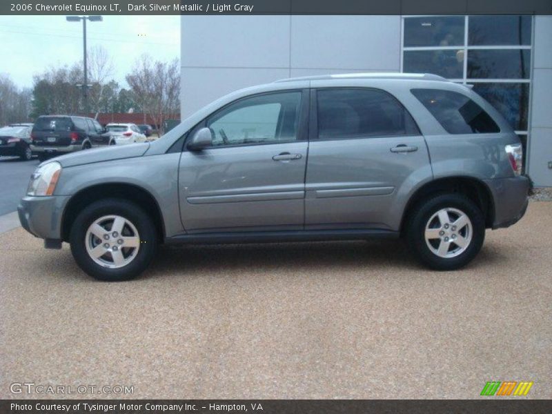 Dark Silver Metallic / Light Gray 2006 Chevrolet Equinox LT