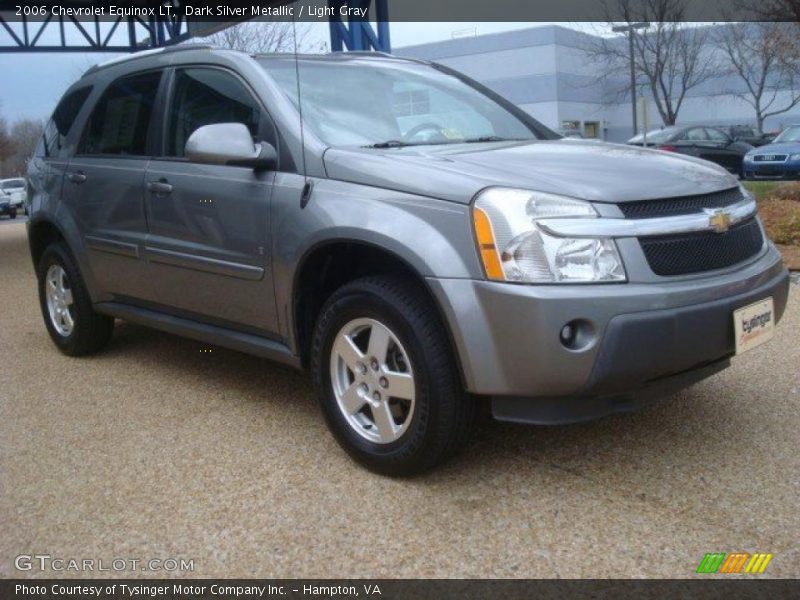 Dark Silver Metallic / Light Gray 2006 Chevrolet Equinox LT