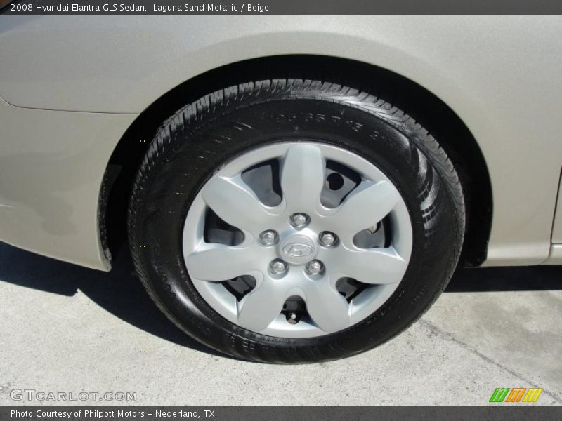Laguna Sand Metallic / Beige 2008 Hyundai Elantra GLS Sedan