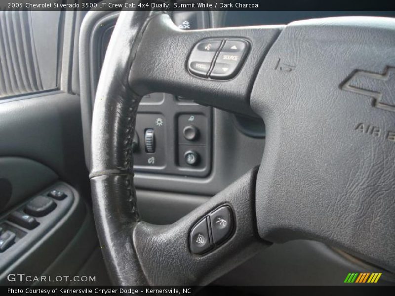 Summit White / Dark Charcoal 2005 Chevrolet Silverado 3500 LT Crew Cab 4x4 Dually