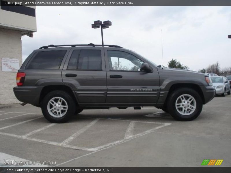 Graphite Metallic / Dark Slate Gray 2004 Jeep Grand Cherokee Laredo 4x4