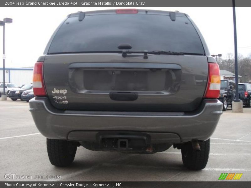 Graphite Metallic / Dark Slate Gray 2004 Jeep Grand Cherokee Laredo 4x4
