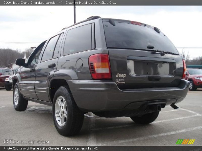 Graphite Metallic / Dark Slate Gray 2004 Jeep Grand Cherokee Laredo 4x4
