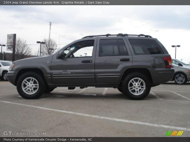 Graphite Metallic / Dark Slate Gray 2004 Jeep Grand Cherokee Laredo 4x4