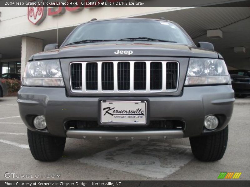 Graphite Metallic / Dark Slate Gray 2004 Jeep Grand Cherokee Laredo 4x4