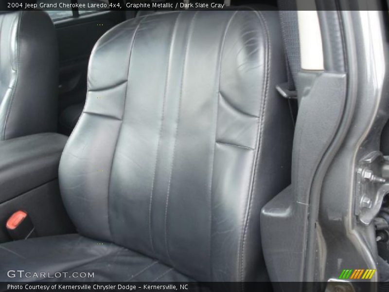 Graphite Metallic / Dark Slate Gray 2004 Jeep Grand Cherokee Laredo 4x4