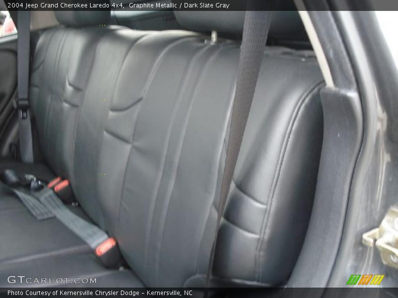 Graphite Metallic / Dark Slate Gray 2004 Jeep Grand Cherokee Laredo 4x4