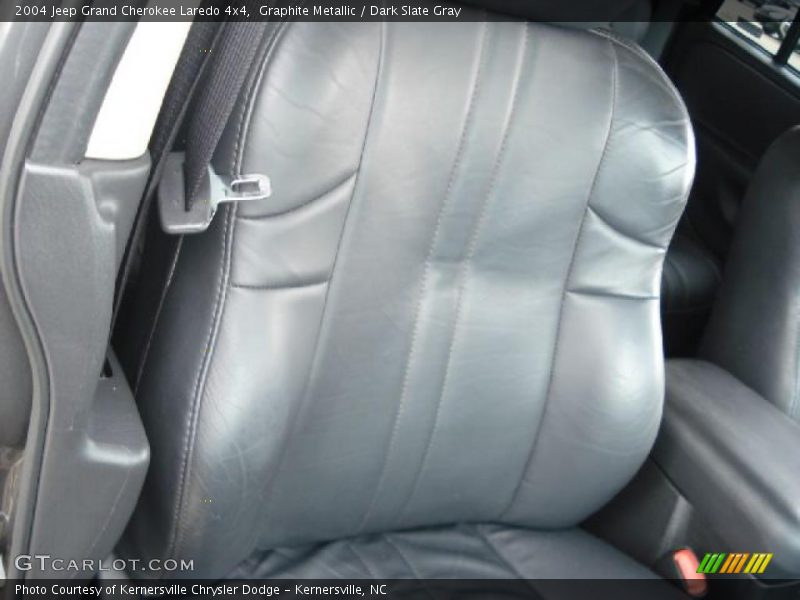 Graphite Metallic / Dark Slate Gray 2004 Jeep Grand Cherokee Laredo 4x4