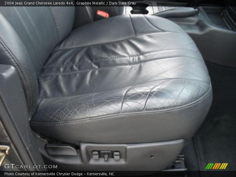 Graphite Metallic / Dark Slate Gray 2004 Jeep Grand Cherokee Laredo 4x4